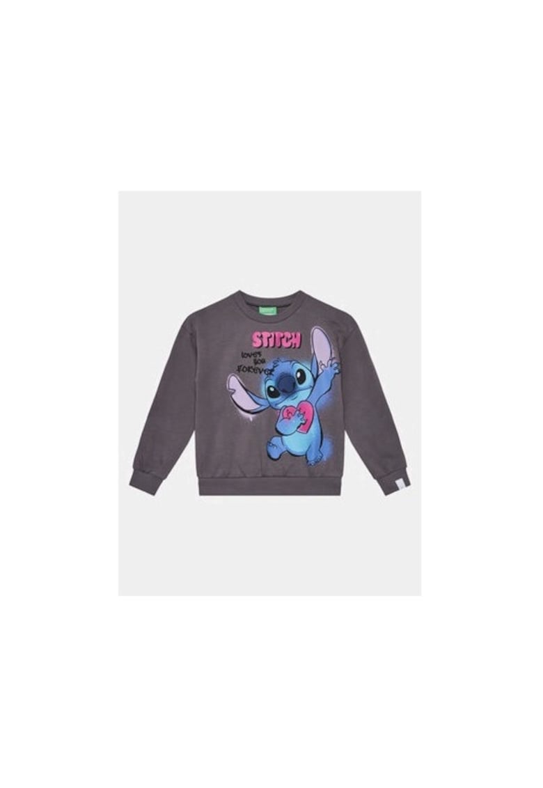 Bluza fete - 304095450 - Bumbac - 180 CM - Gri