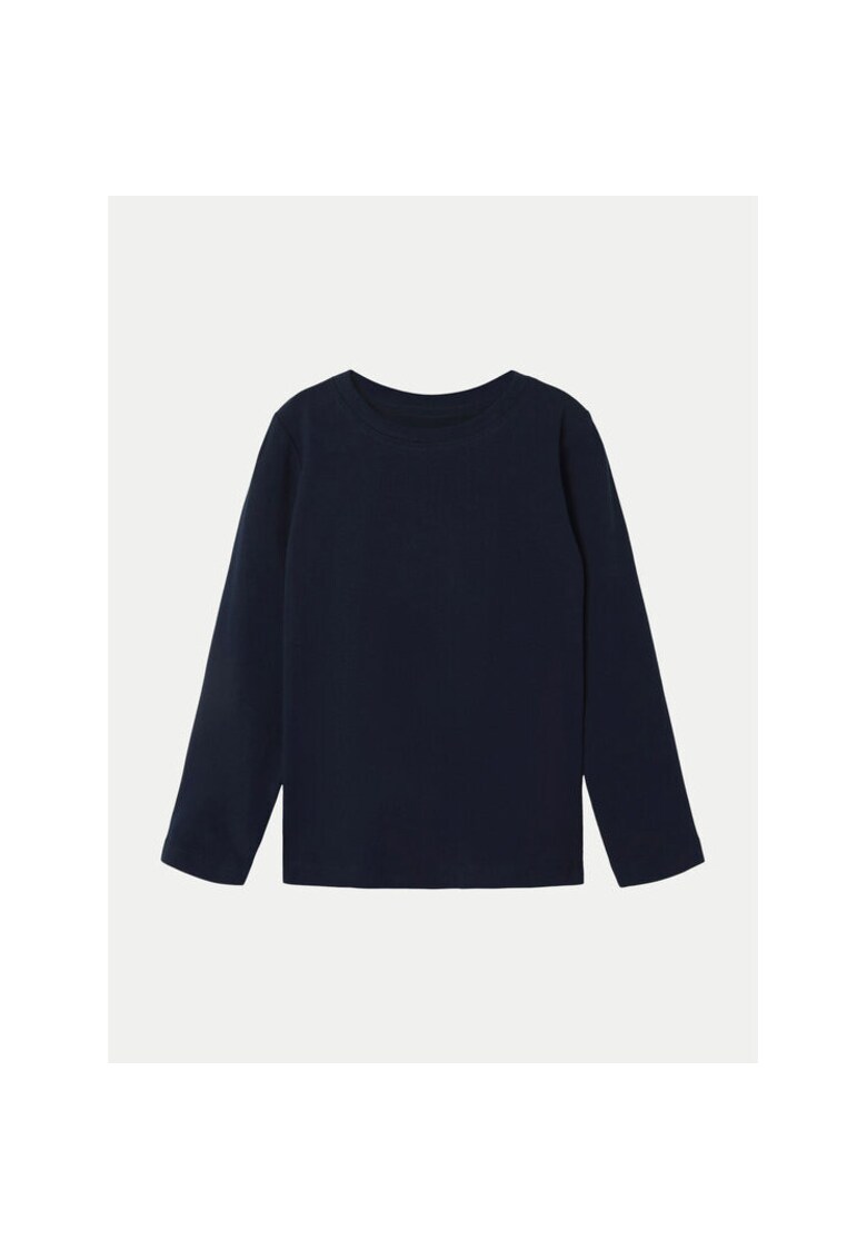 Bluza fete - 304718601 - Bumbac organic - Albastru - Albastru