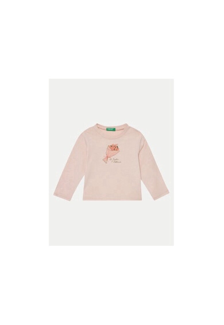 Bluza fete -  304521515 - Bumbac - Roz