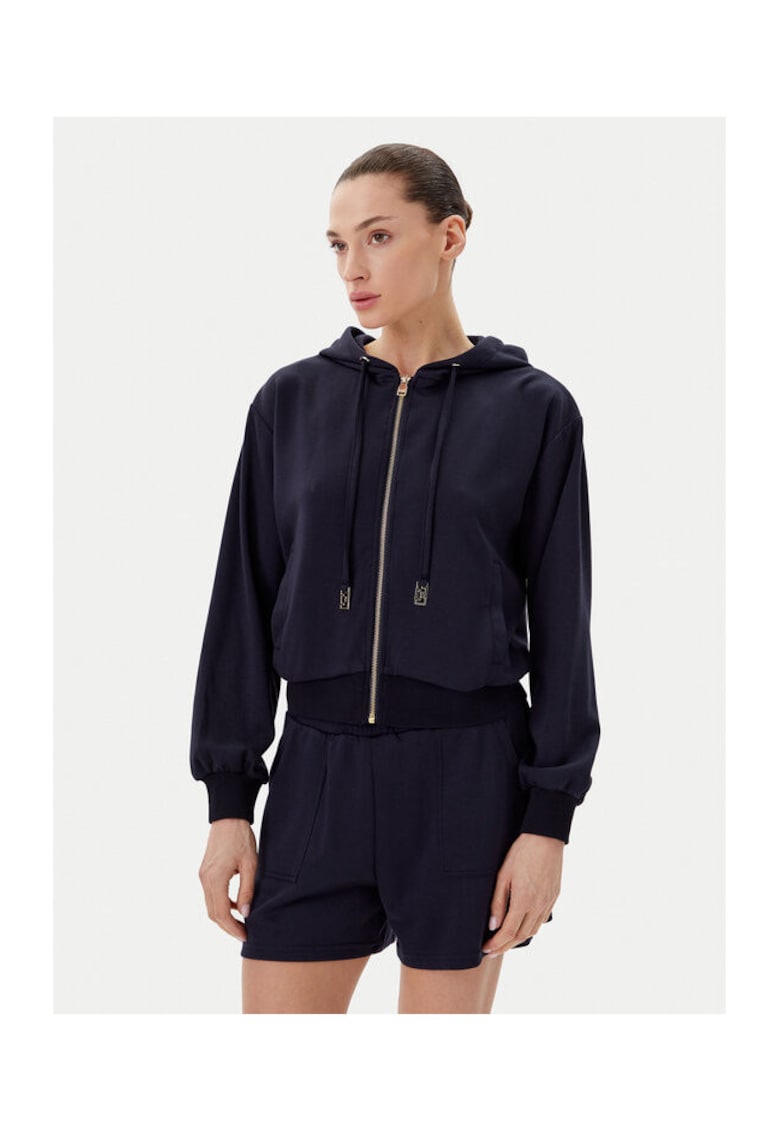 Bluza dama - 305244727 - Viscoza/Poliester - Albastru - Albastru