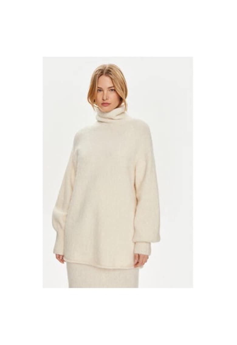 Bluza dama - 302973408 - Sintetic - Bej - Bej