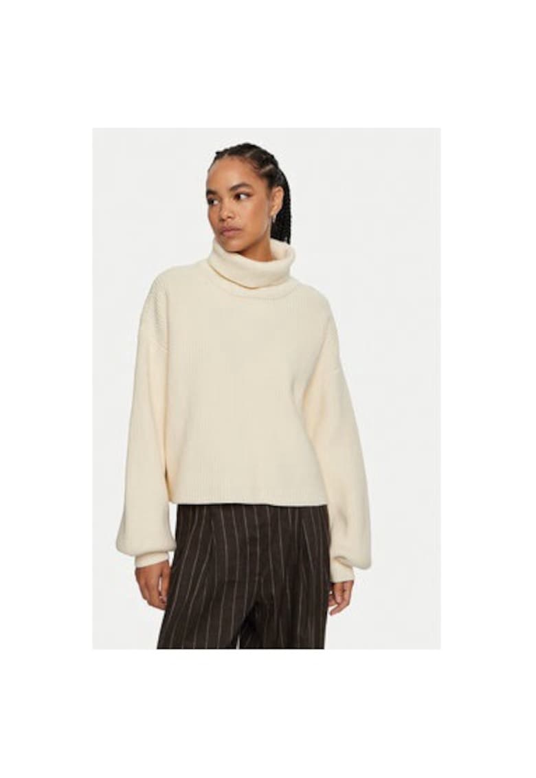 Bluza dama - 304354137 - Bumbac/Poliester - Bej