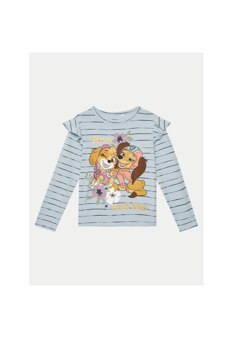 Bluza fete - 304719103 - Bumbac - Albastru - Albastru