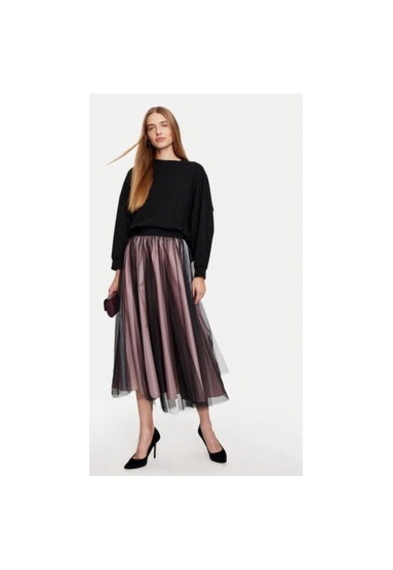 Bluza dama -  304857508 - Viscoza/Poliamida - Negru Bluza dama -  304857508 - Viscoza/Poliamida - Negru