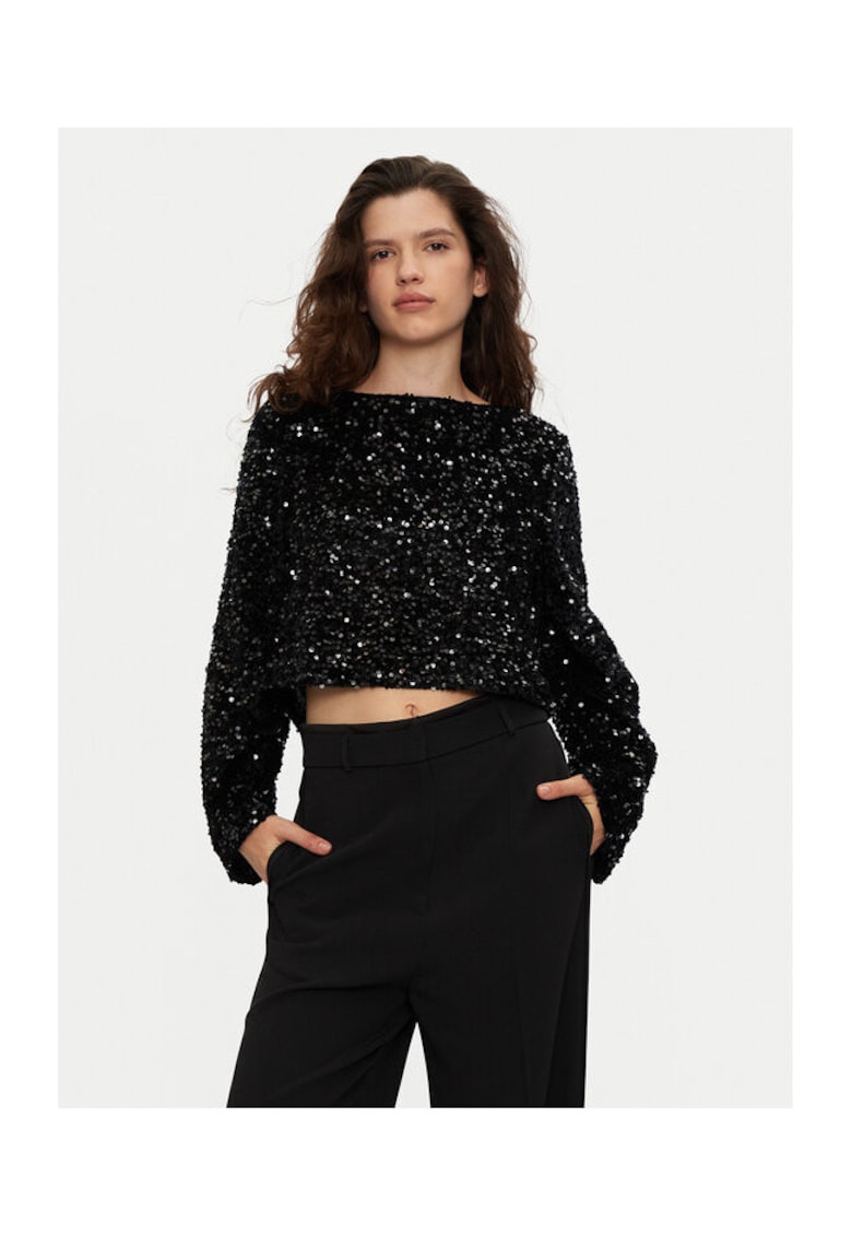 Bluza dama - 304519604 - Poliester - XL INTL - Negru