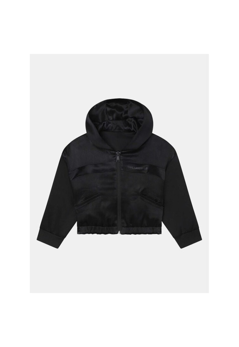 Bluza fete - 303044619 - Poliester/Viscoza - 164 CM - Negru