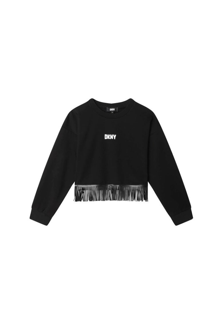 Bluza fete - 301988779 - Viscoza/Poliamida - 164 CM - Negru