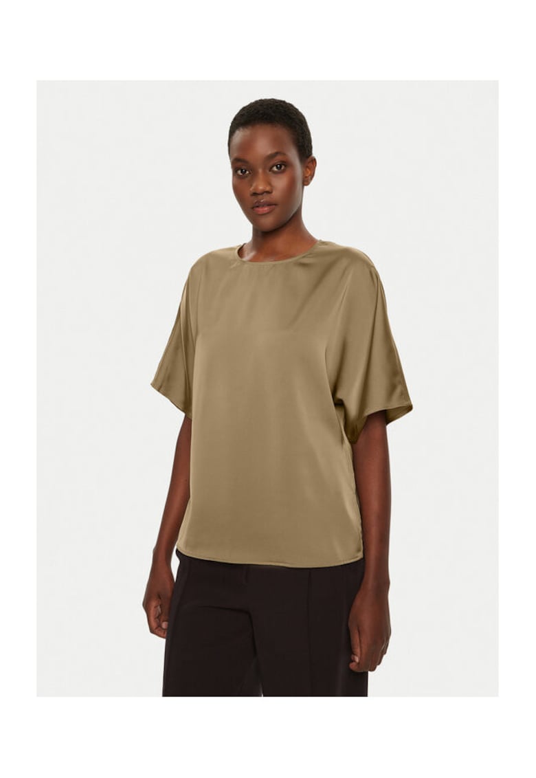 Bluza dama - 305182890 - Poliester - Bej - Bej