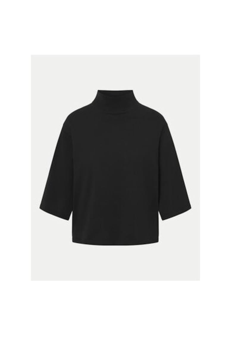 Bluza dama - 305182838 - Bumbac/Modal/Nylon - Negru Bluza dama - 305182838 - Bumbac/Modal/Nylon - Negru