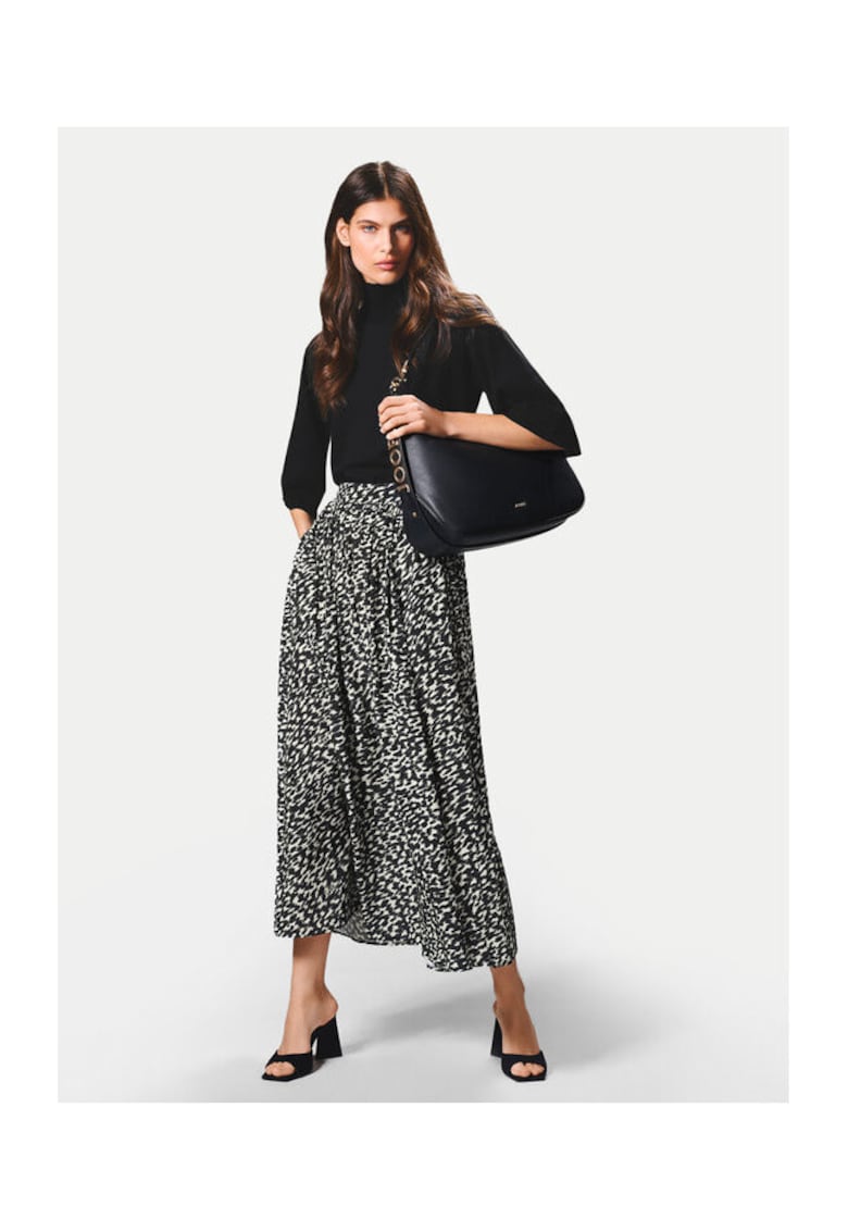 Bluza dama - 305182838 - Bumbac/Modal/Nylon - Negru - Negru