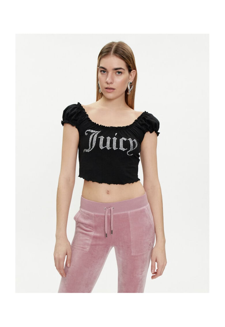 Bluza dama - 303896591 - Bumbac - Negru - Negru