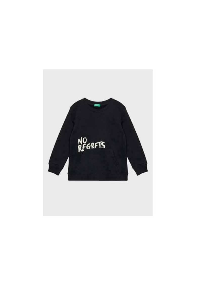 Bluza baieti -  301248842 - Bumbac/Poliester - Negru