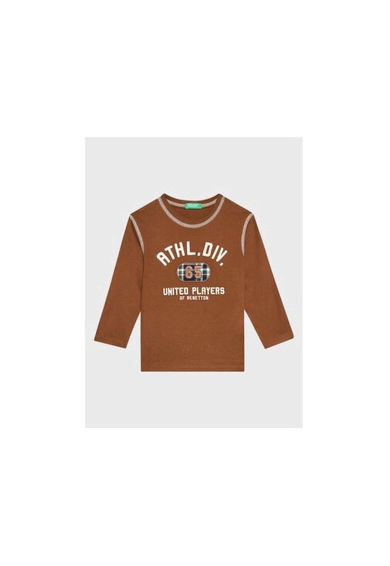 Bluza baieti -  301248040 - Bumbac - Maro