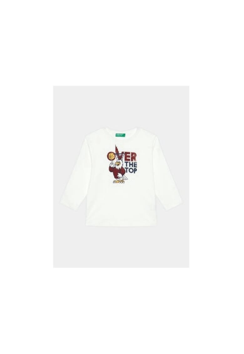 Bluza baieti - 303219123 - Bumbac - Alb - Alb