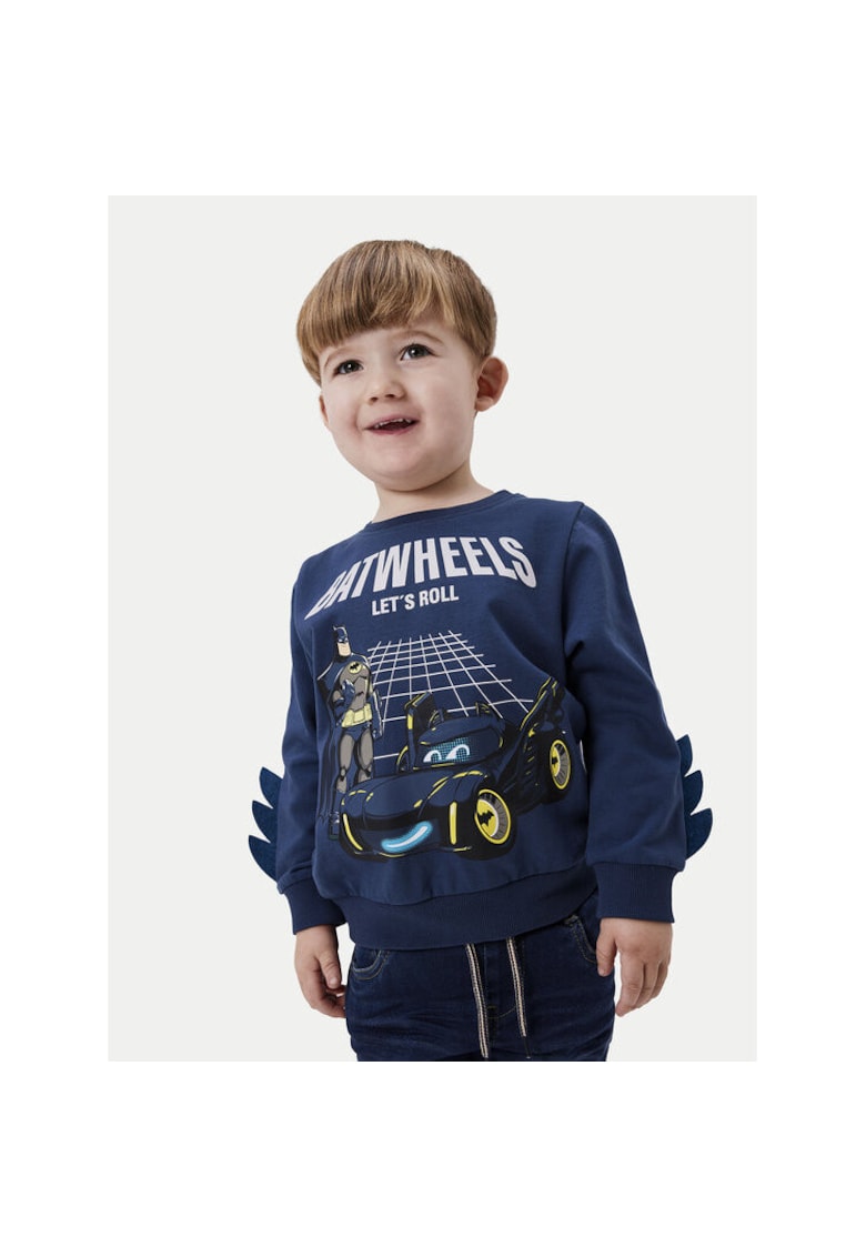 Bluza baieti - 304718403 - Bumbac/Poliester - Albastru - Albastru