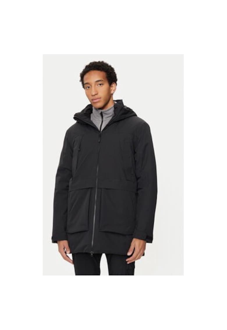 Geaca barbati - 303944605 - Poliester - Negru - Negru