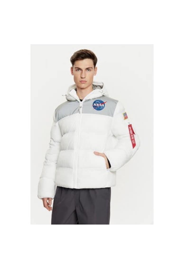 Geaca barbati -  304544071 - Nylon - Alb