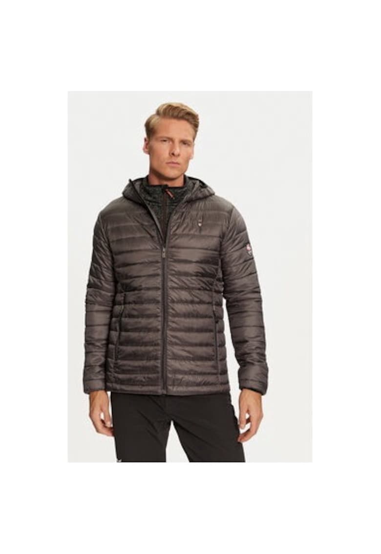 Geaca barbati - 304555077 - Poliester reciclat - Gri