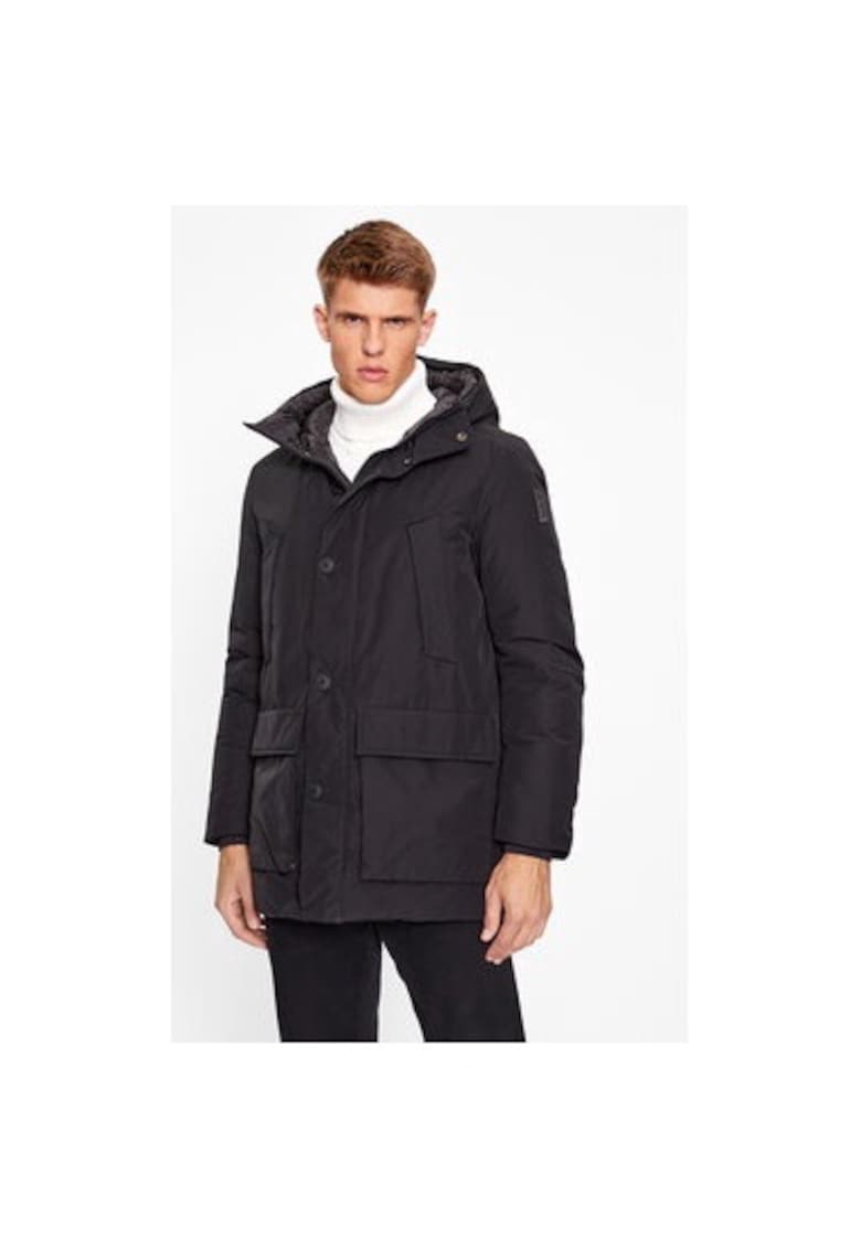 Geaca barbati -  303225414 - Poliester reciclat - Negru