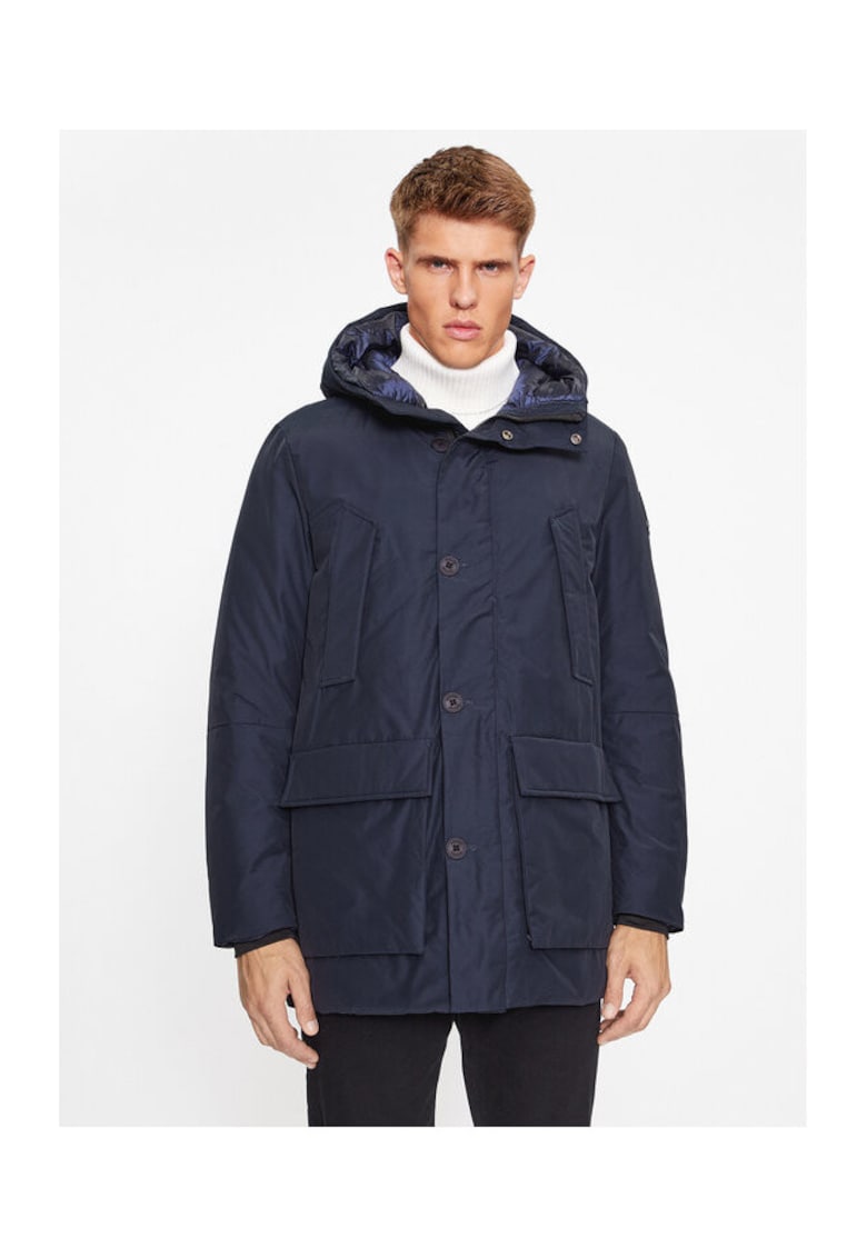 Geaca barbati - 303225353 - Poliester reciclat - Albastru - Albastru