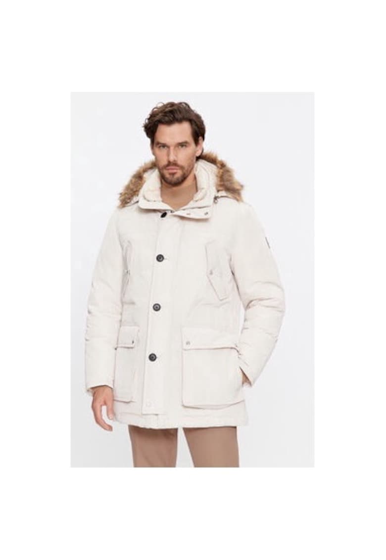 Geaca barbati -  302939435 - Poliester reciclat - 54 EU - Bej