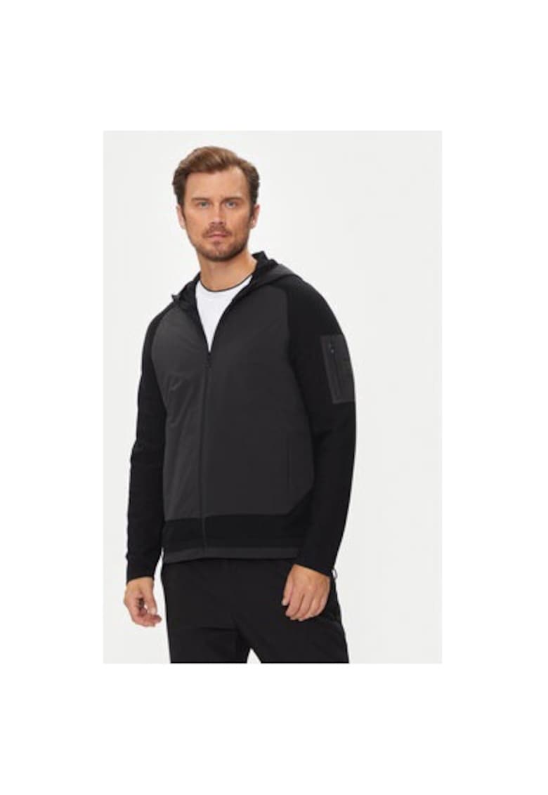 Geaca barbati - 304020384 - Viscoza/Poliester - Negru