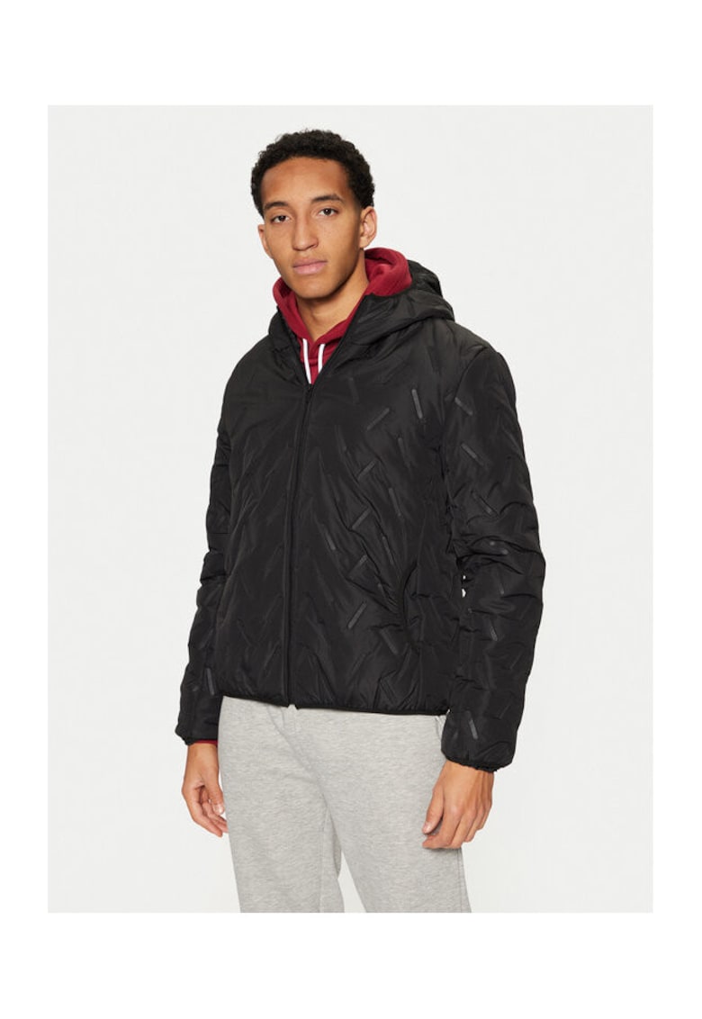 Geaca barbati - 304527135 - Poliester - Negru - Negru