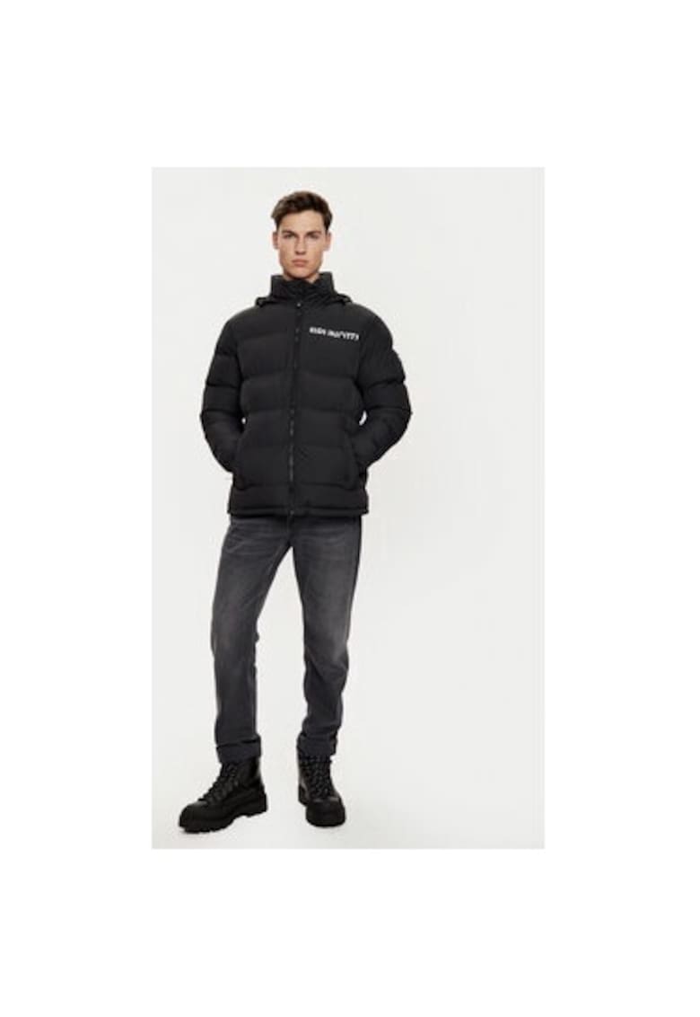 Geaca barbati - 304208881 - Poliester reciclat - Negru - Negru