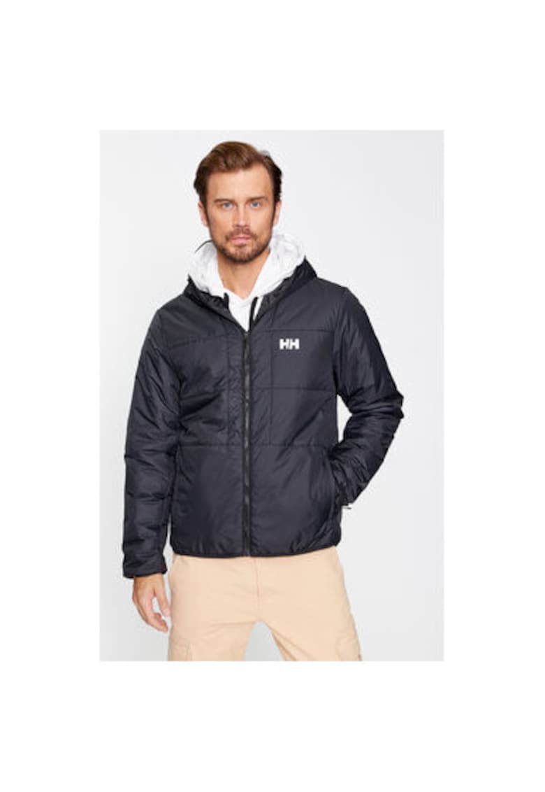 Geaca barbati - 302843145 - Poliester - Negru - Negru