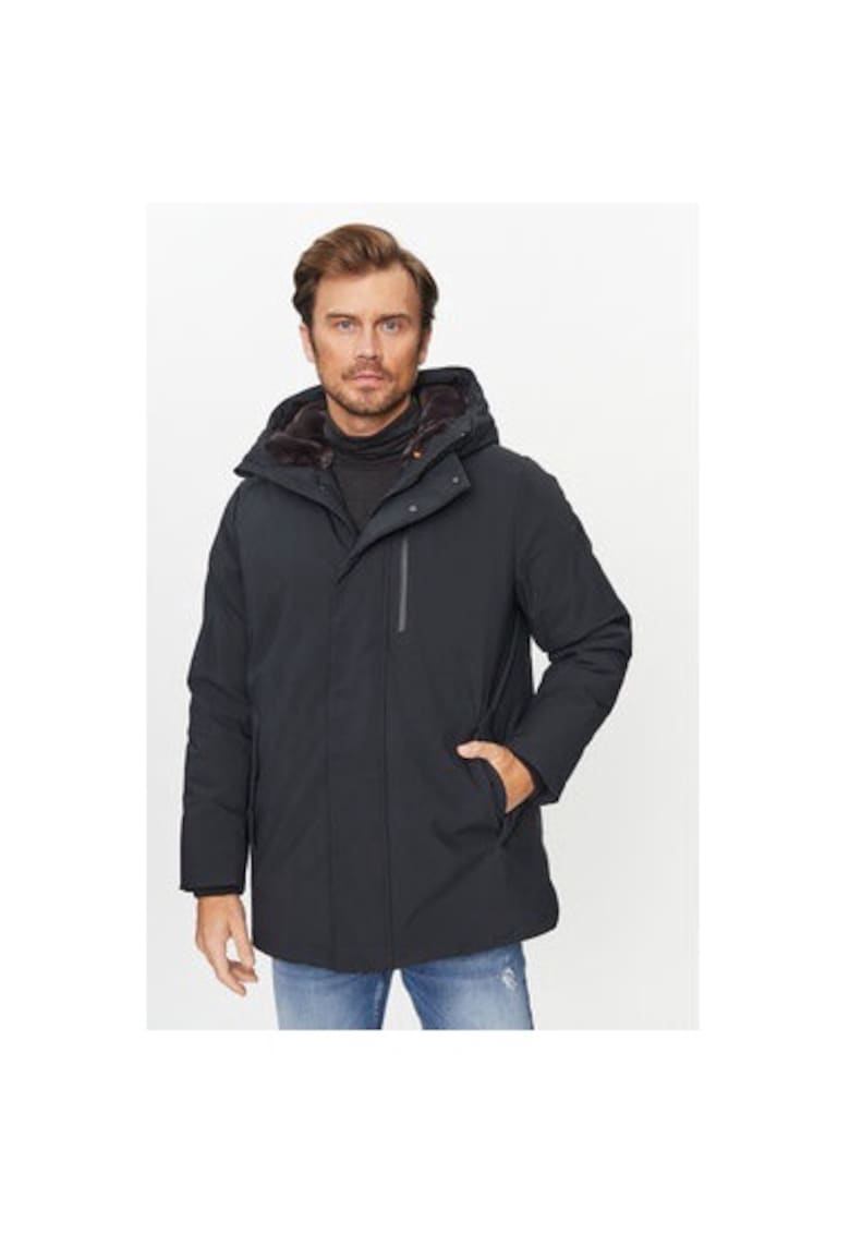 Geaca barbati - 303326111 - Poliester - 2XL INTL - Negru