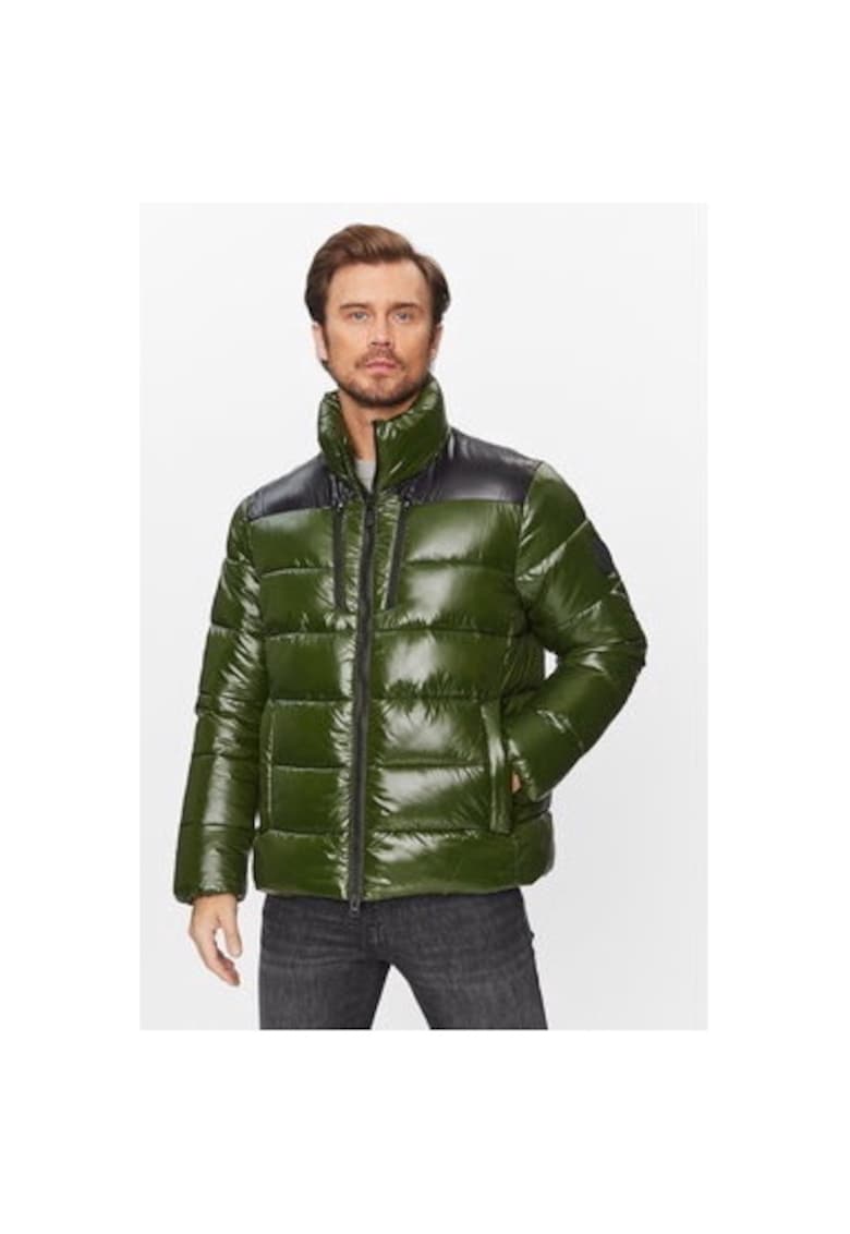 Geaca barbati - 303324186 - Nylon - Verde Geaca barbati - 303324186 - Nylon - Verde