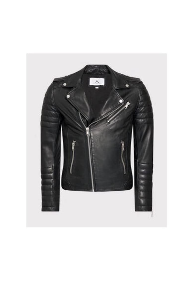 Geaca Barbati - 209242324 - Piele - Negru Geaca Barbati - 209242324 - Piele - Negru