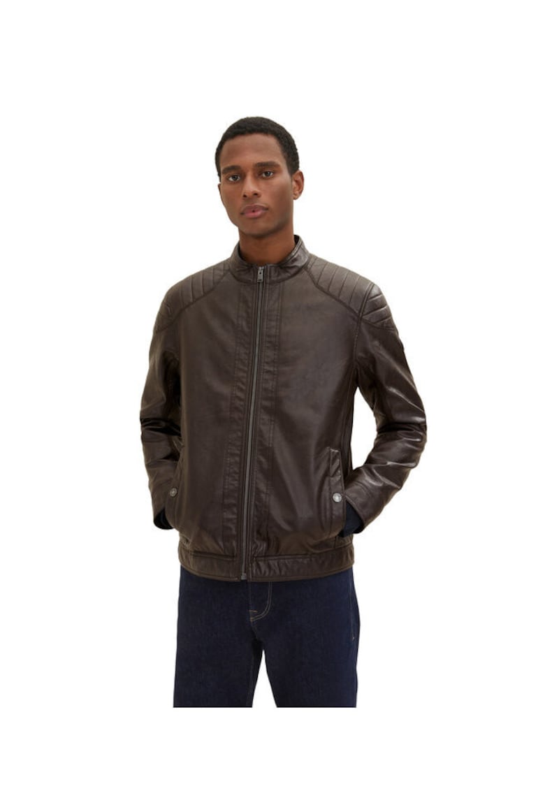 Geaca barbati - 301801771 - Poliester - Maro - Maro