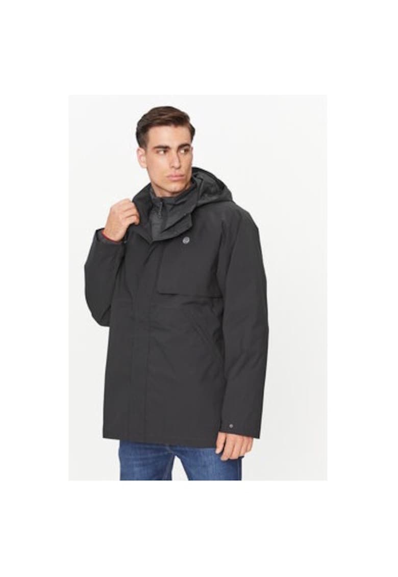 Geaca barbati - 303284305 - Poliester - Negru - Negru