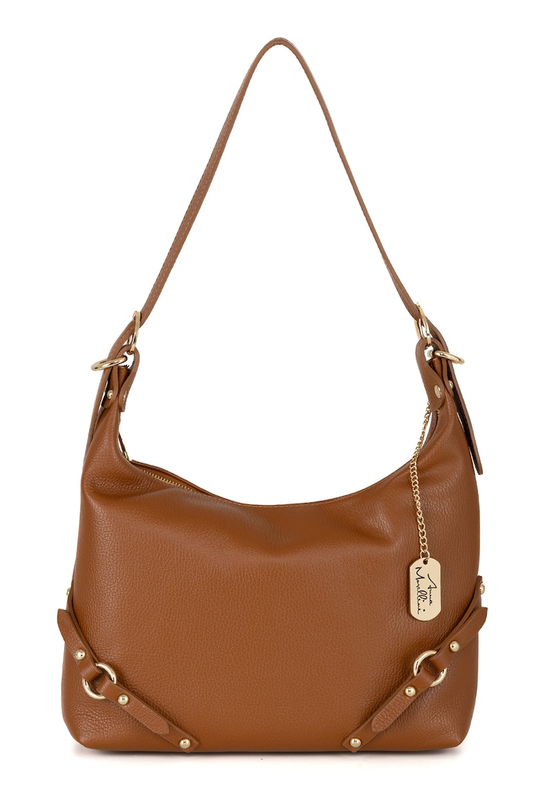 Geanta hobo din piele cu bareta detasabila