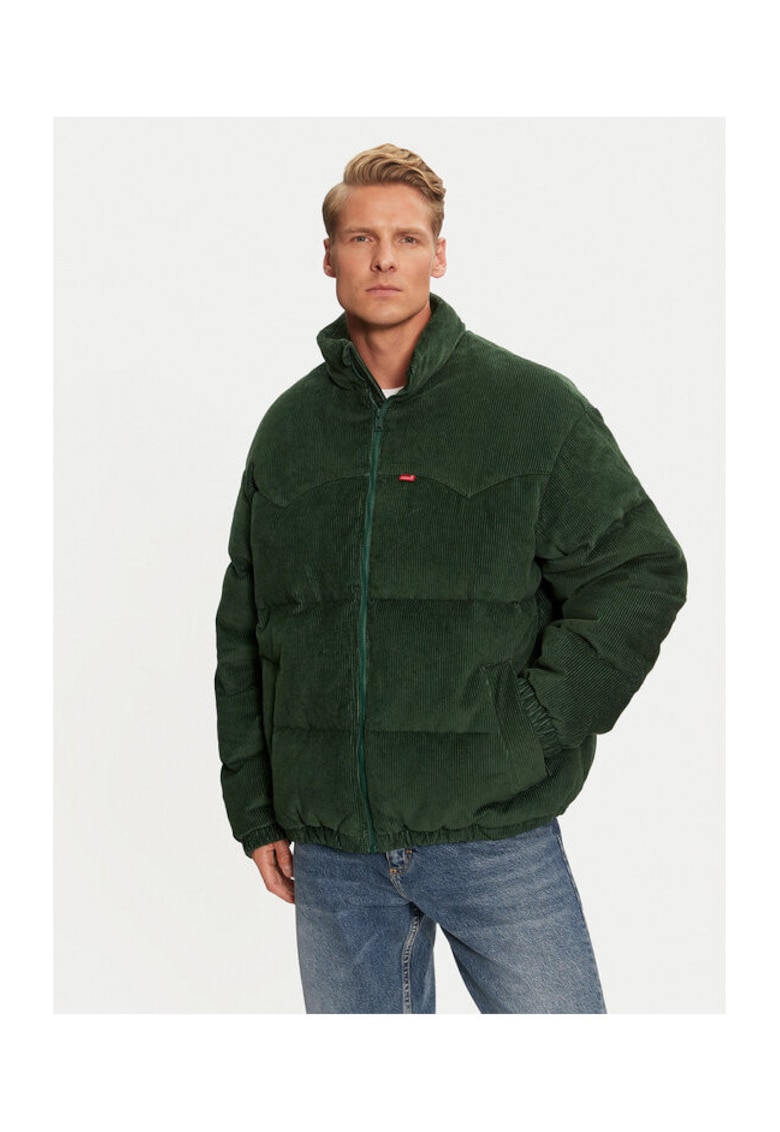 Geaca barbati - 304236716 - Bumbac - Verde - Verde