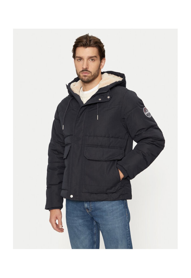 Geaca barbati - 304370229 - Poliester - Albastru - Albastru