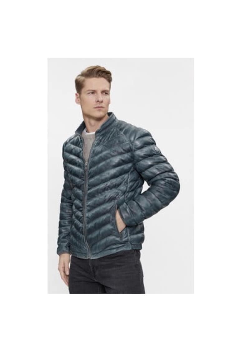 Geaca barbati - 303854935 - Piele naturala - 52 EU - Verde Geaca barbati - 303854935 - Piele naturala - 52 EU - Verde