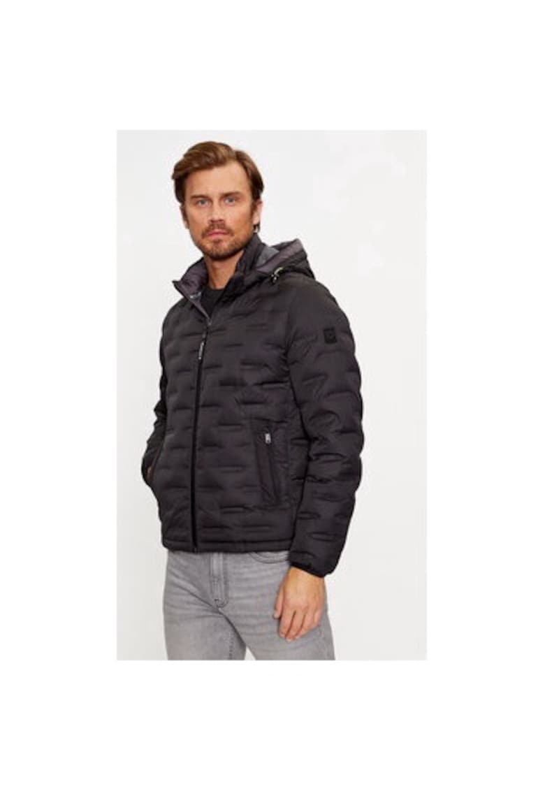 Geaca barbati - 303060619 - Poliester - 56 EU - Negru Geaca barbati - 303060619 - Poliester - 56 EU - Negru