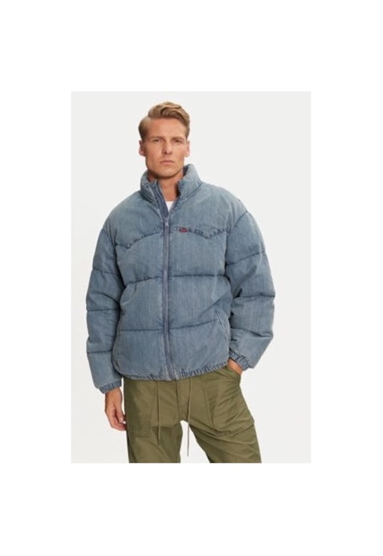 Geaca barbati - 304236693 - Bumbac - Albastru