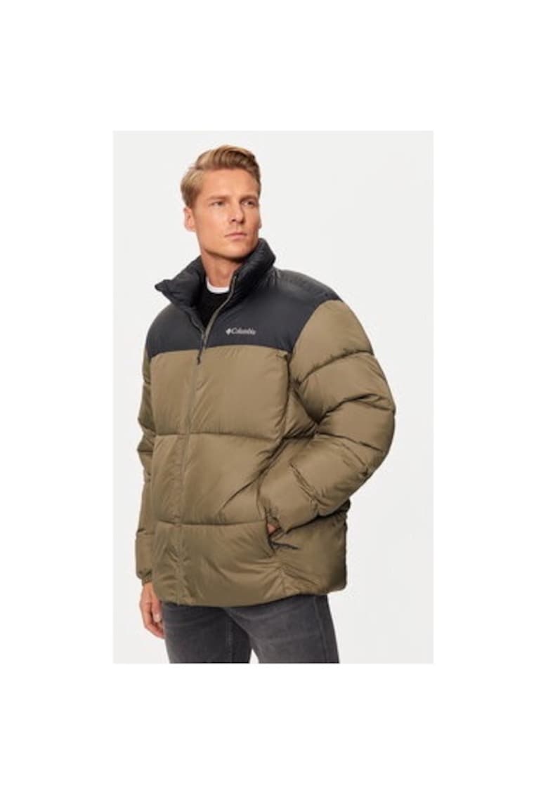 Geaca barbati - 303982508 - Poliester - Verde - Verde