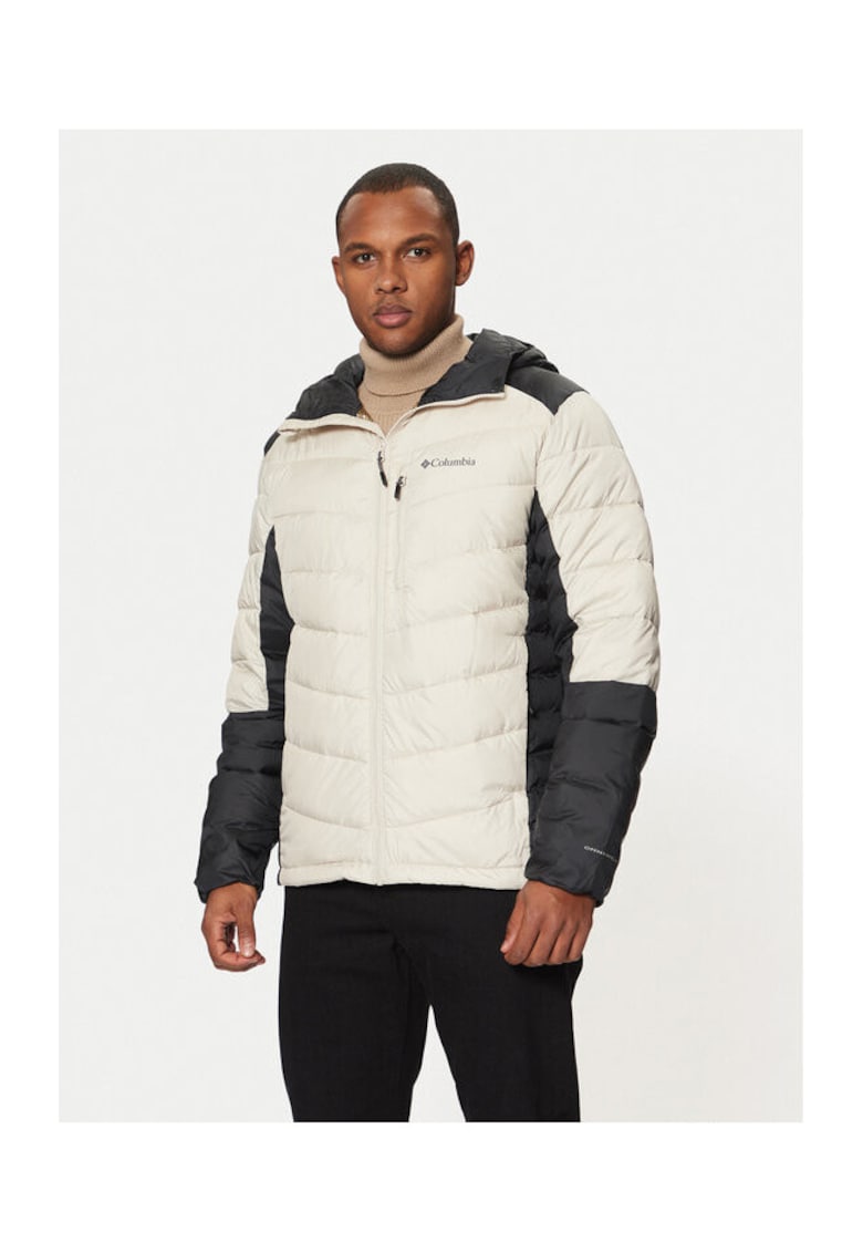 Geaca barbati - 304213489 - Poliester reciclat - Bej - Bej