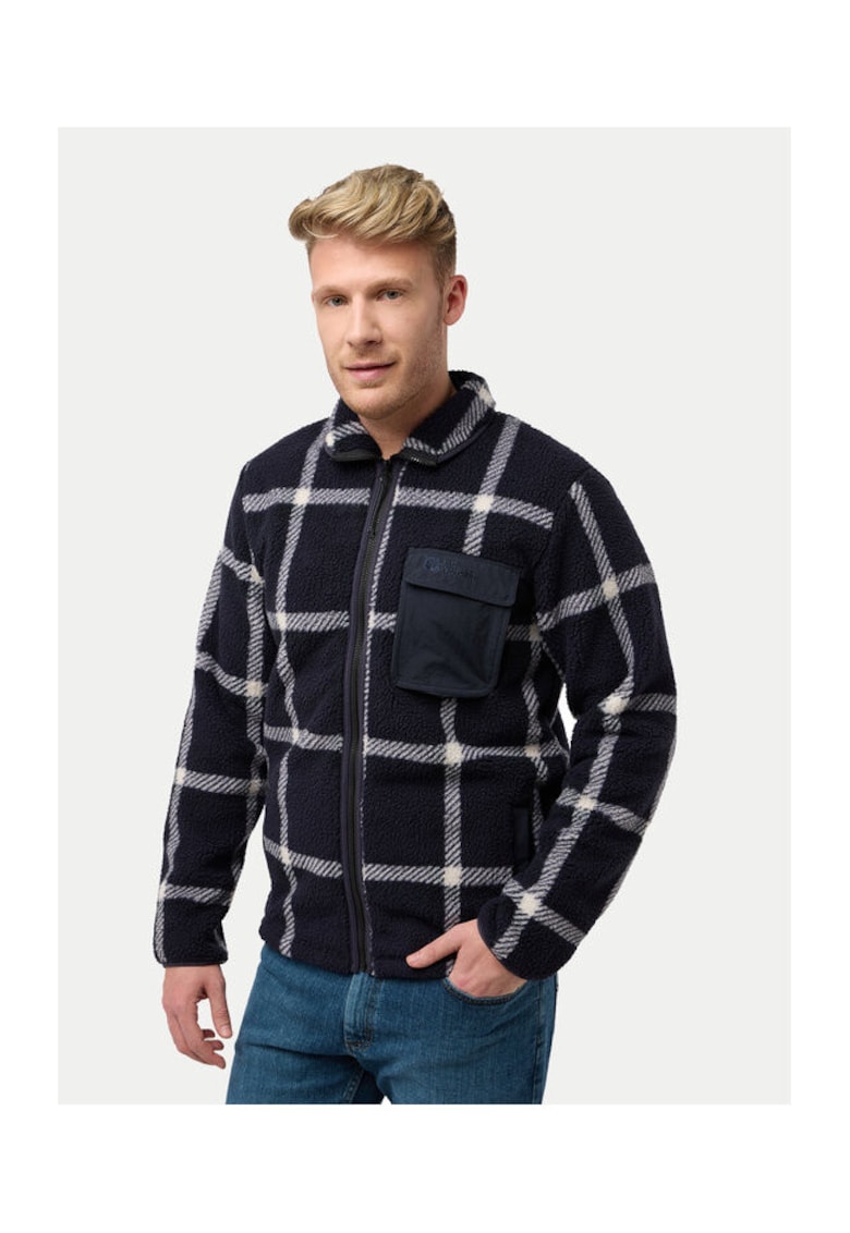 Geaca barbati - 303953430 - Poliester - Albastru - Albastru