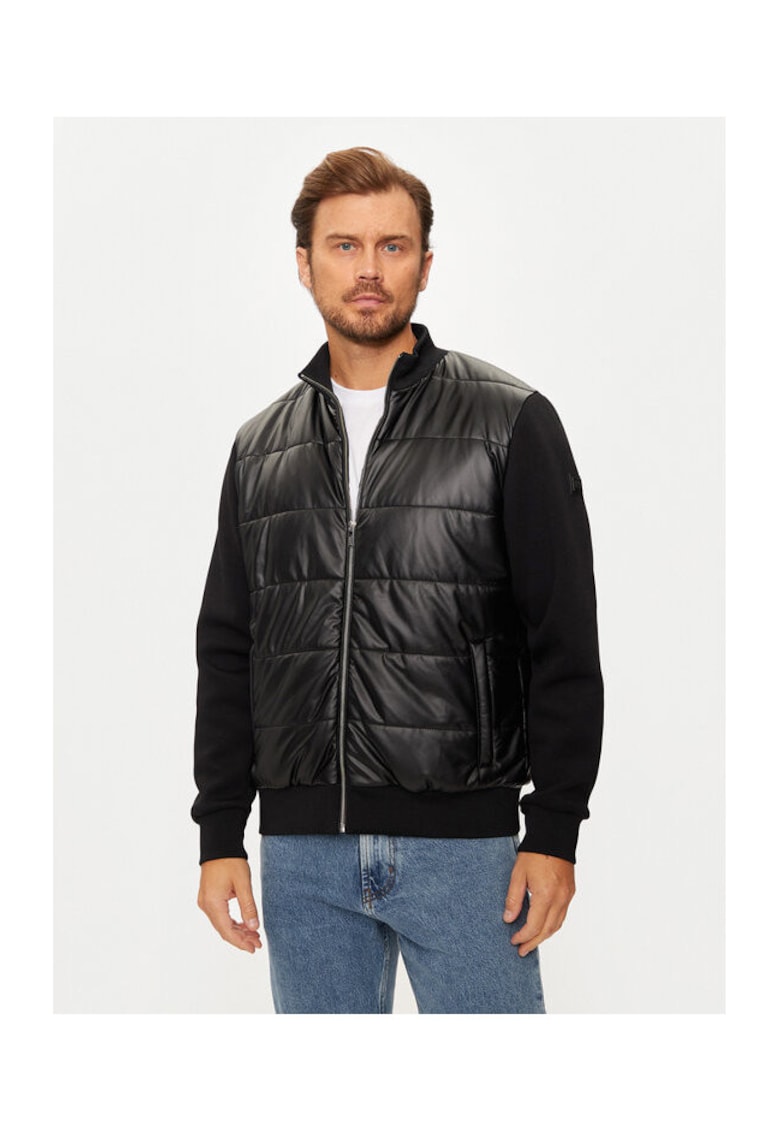 Geaca barbati - 304304996 - Poliester - Negru - Negru