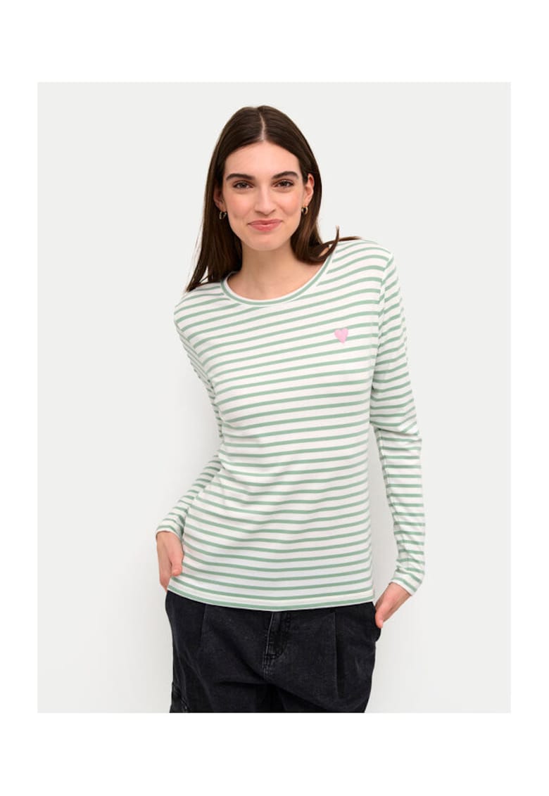 Bluza dama - 303964559 - Poliester/Viscoza/Bumbac - Verde - Verde