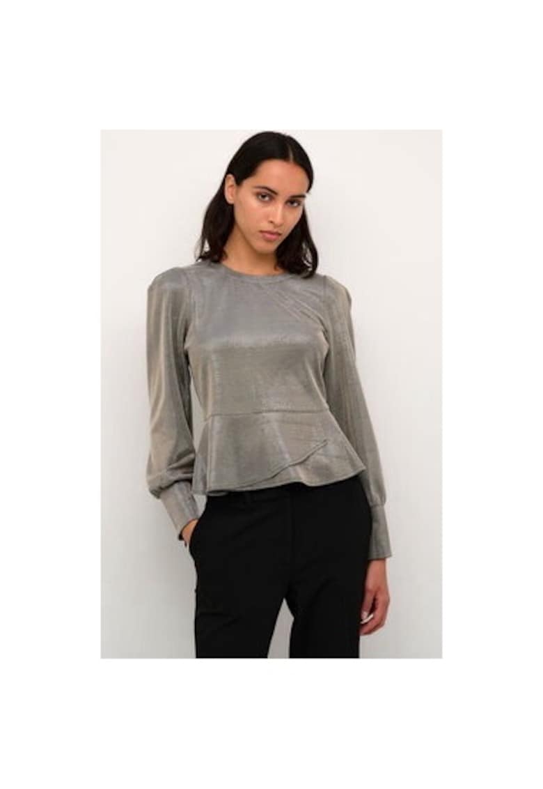 Bluza dama -  302969920 - Poliester - Argintiu Bluza dama -  302969920 - Poliester - Argintiu