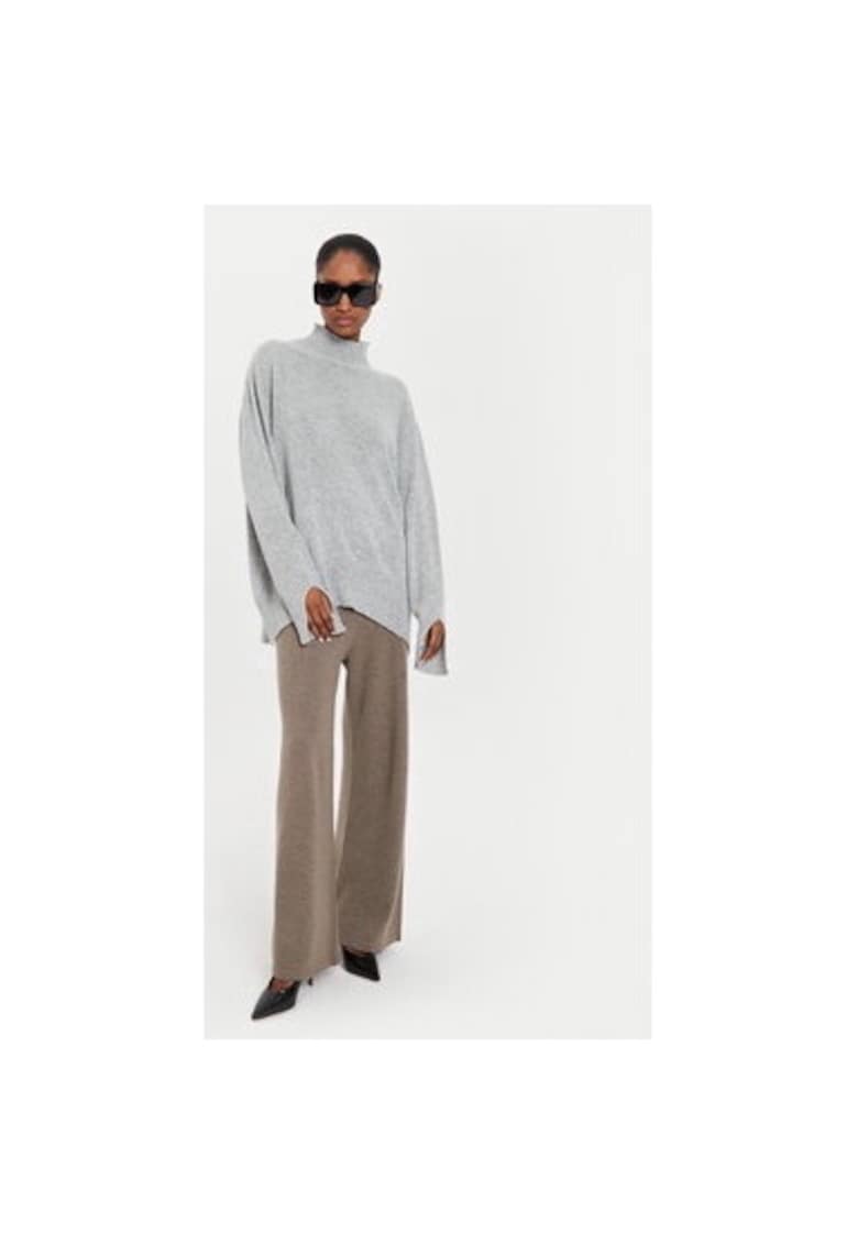 Bluza dama - 304655777 - Poliamida/Viscoza/Lana - One Size INTL - Gri
