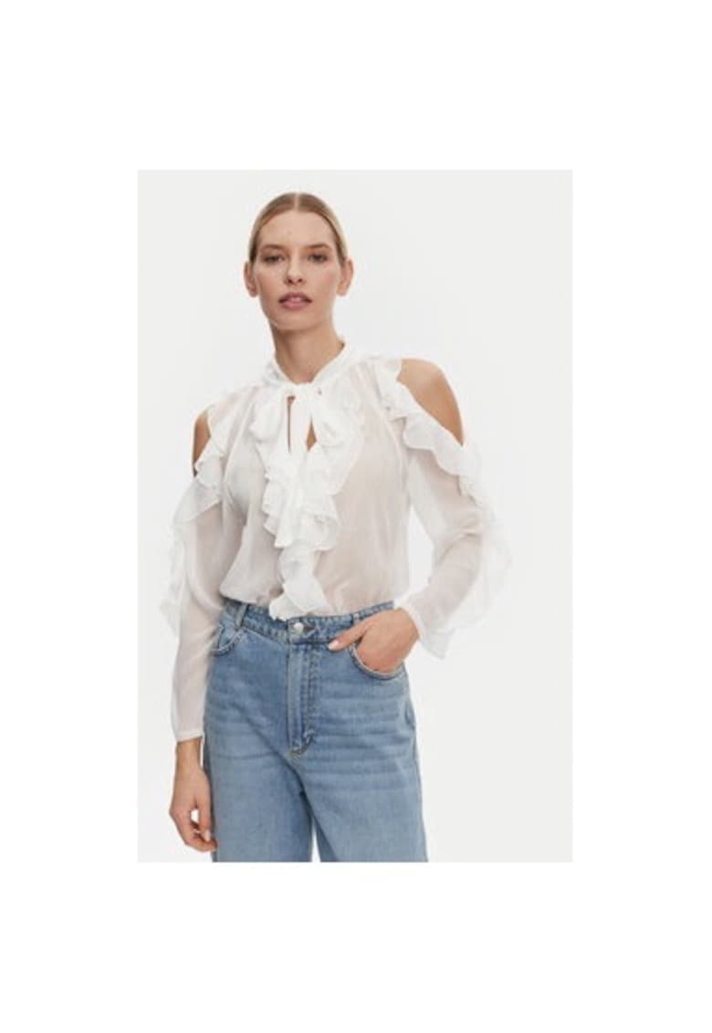 Bluza dama -  305340900 - Poliester - Alb Bluza dama -  305340900 - Poliester - Alb