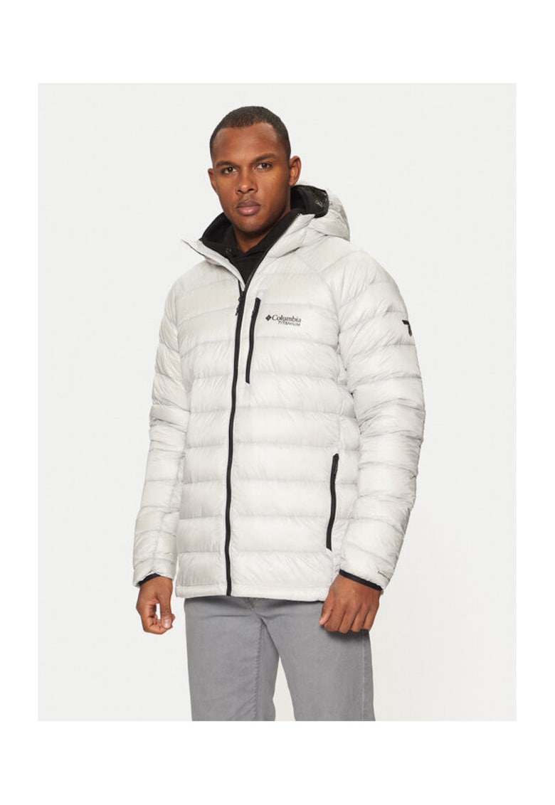 Geaca barbati - 303984441 - Nylon - Gri - Gri