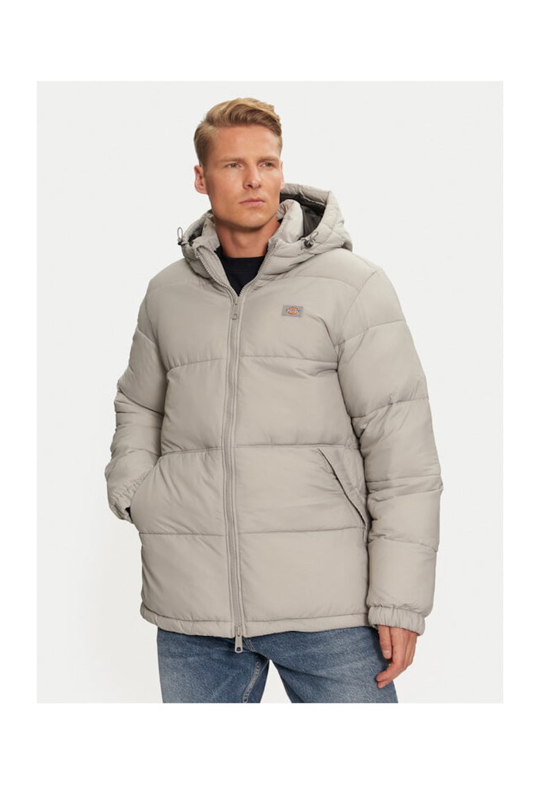 Geaca barbati - 304439940 - Poliamida - Gri - Gri